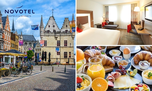 Nuit pour 2 + petit-déjeuner + check-out tardif au coeur de Malines