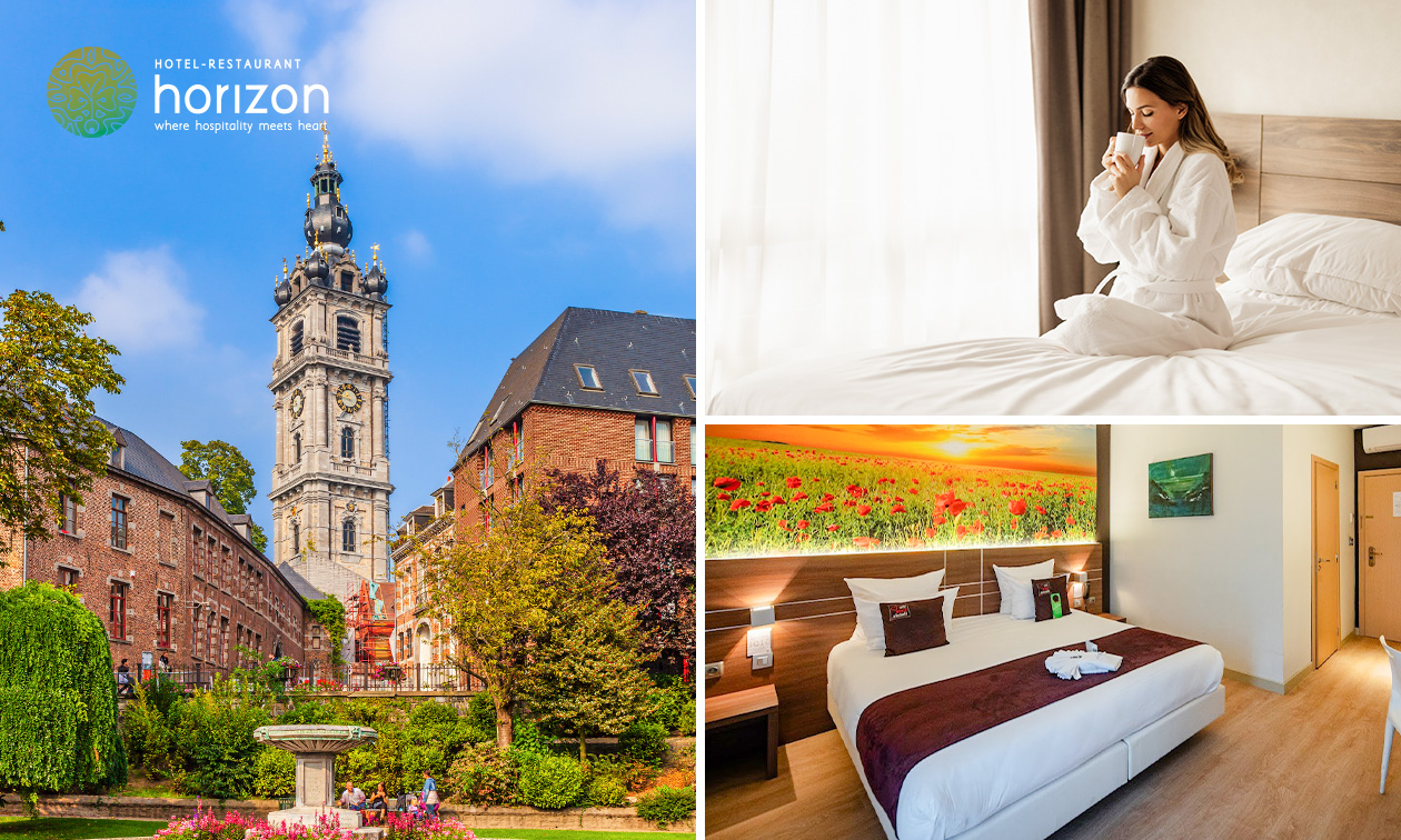 Nuit pour 2 + petit-déjeuner + verre de bienvenue + accès au fitness