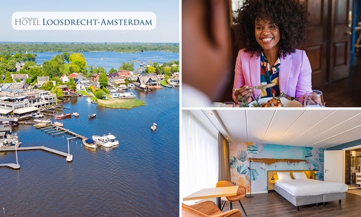 Nuit(s) pour 2 + petit-déjeuner + dîner à partager à Loosdrecht