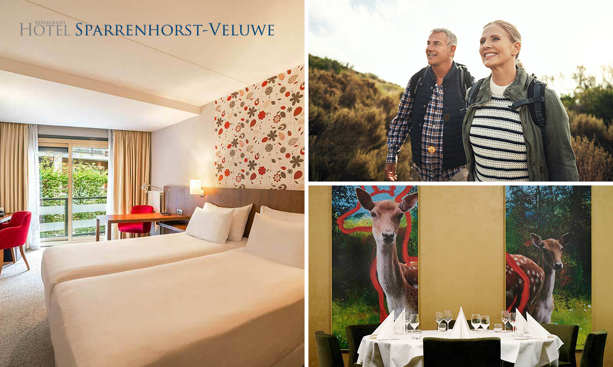 Nuit(s) pour 2 + petit-déjeuner + plat principal du menu Fletcher au choix à Nunspeet