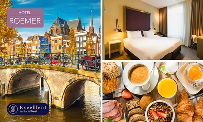 Nuit pour 2 + petit-déjeuner au cœur d'Amsterdam