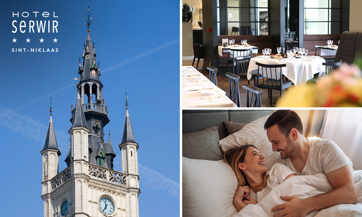 Nuit de luxe pour 2 + petit-déjeuner à Sint-Niklaas