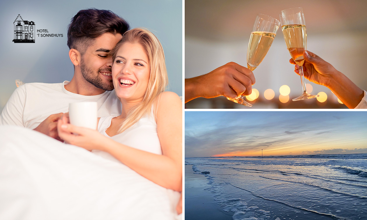 Nuit pour 2 ou 3 + verre de bienvenue + check-out tardif à Scheveningen