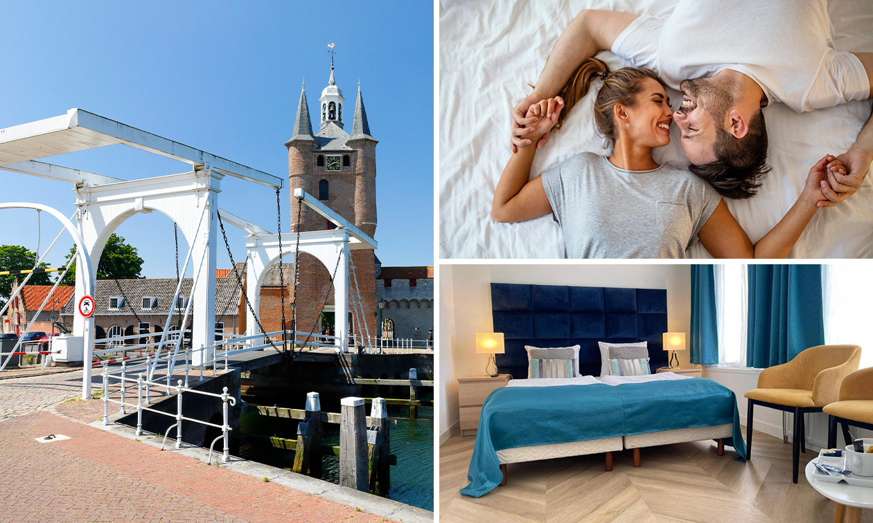 Nuit pour 2 + petit-déjeuner + évtl. dîner au cœur de Zierikzee