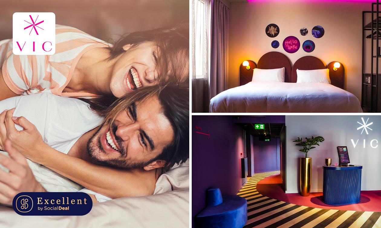 Overnachting voor 2 in een deluxe kamer in hartje Leiden