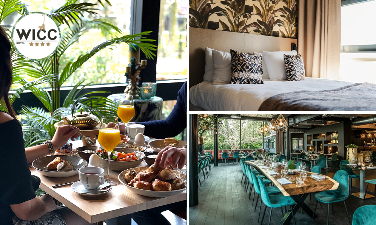 Nuit pour 2 + petit-déjeuner + évtl. dîner ou retraite romantique à l'hôtel WICC