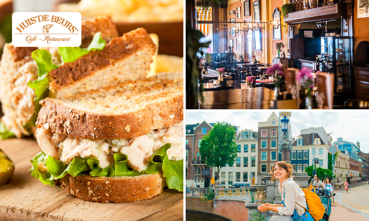 Wandelarrangement incl. warme drank en lunchplank bij Huis de Beurs