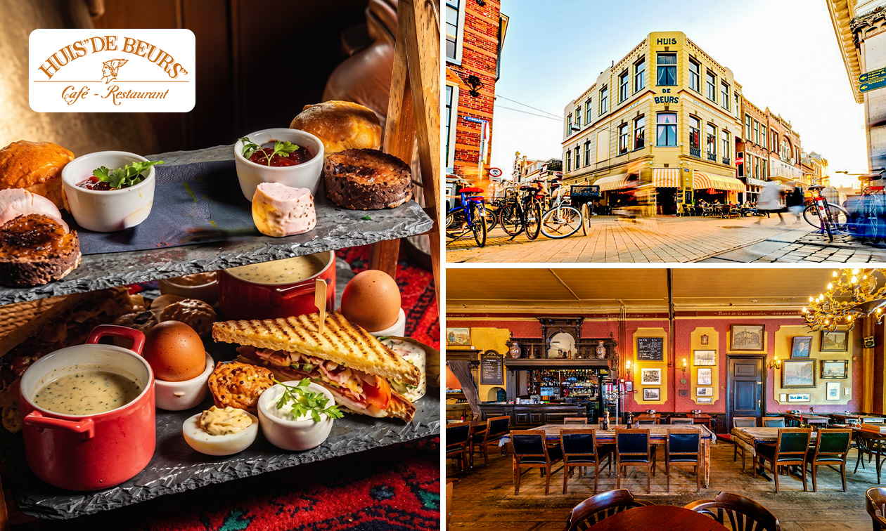 High tea bij Huis de Beurs in hartje Groningen