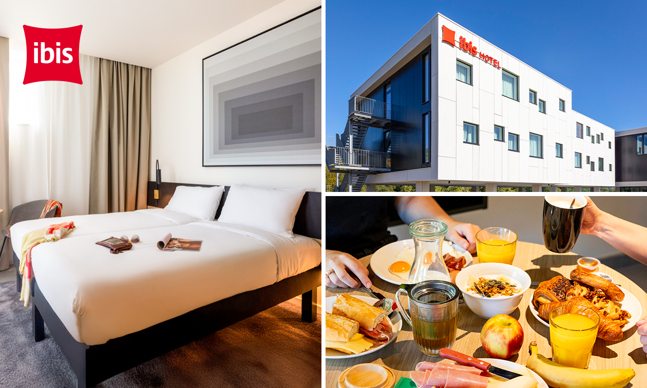 Nuit pour 2 + check-out tardif + évtl. petit-déjeuner près de Bruxelles