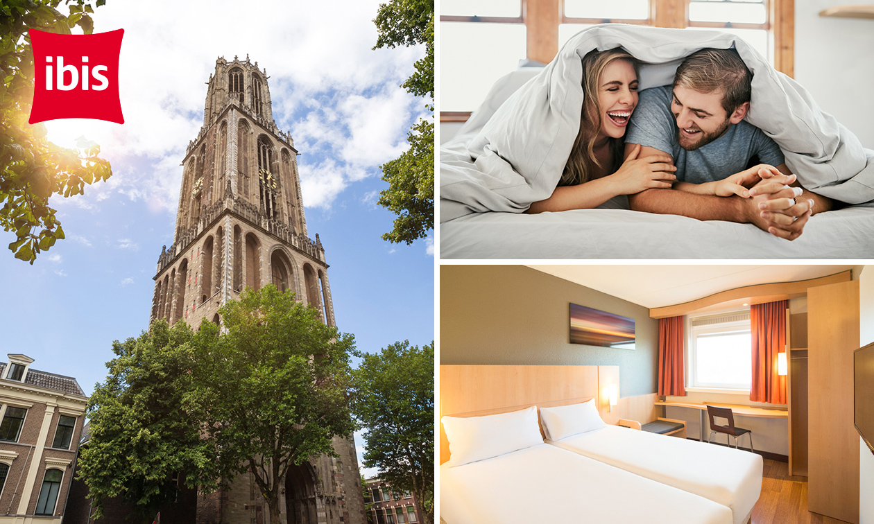 Nuit pour 2 + petit-déjeuner à Utrecht