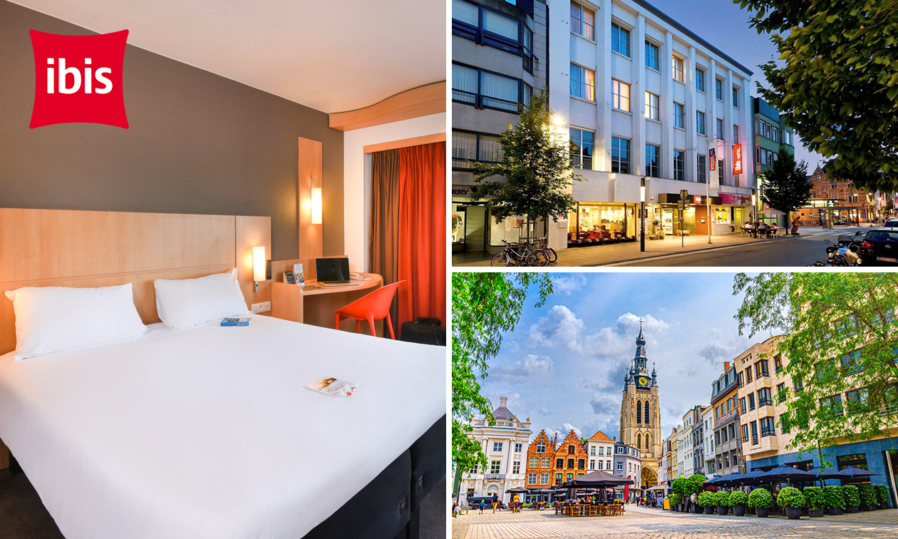 Nuit pour 2 + petit-déjeuner + verre de bienvenue à Courtrai