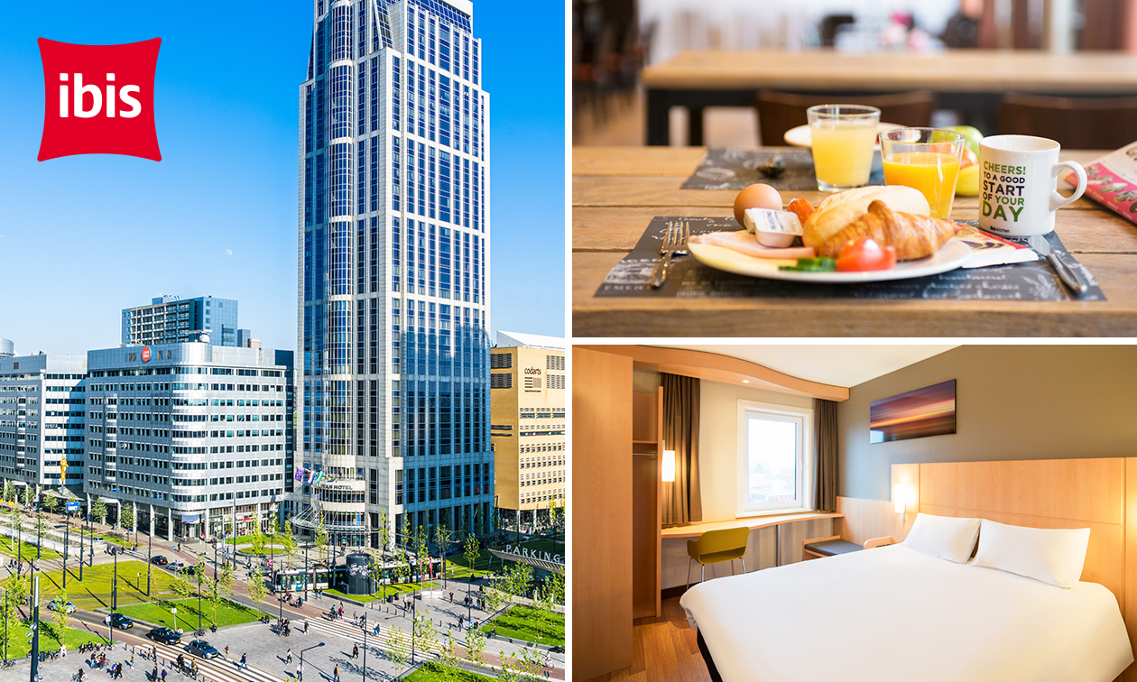 Nuit pour 2 personnes + petit-déjeuner à Vlaardingen