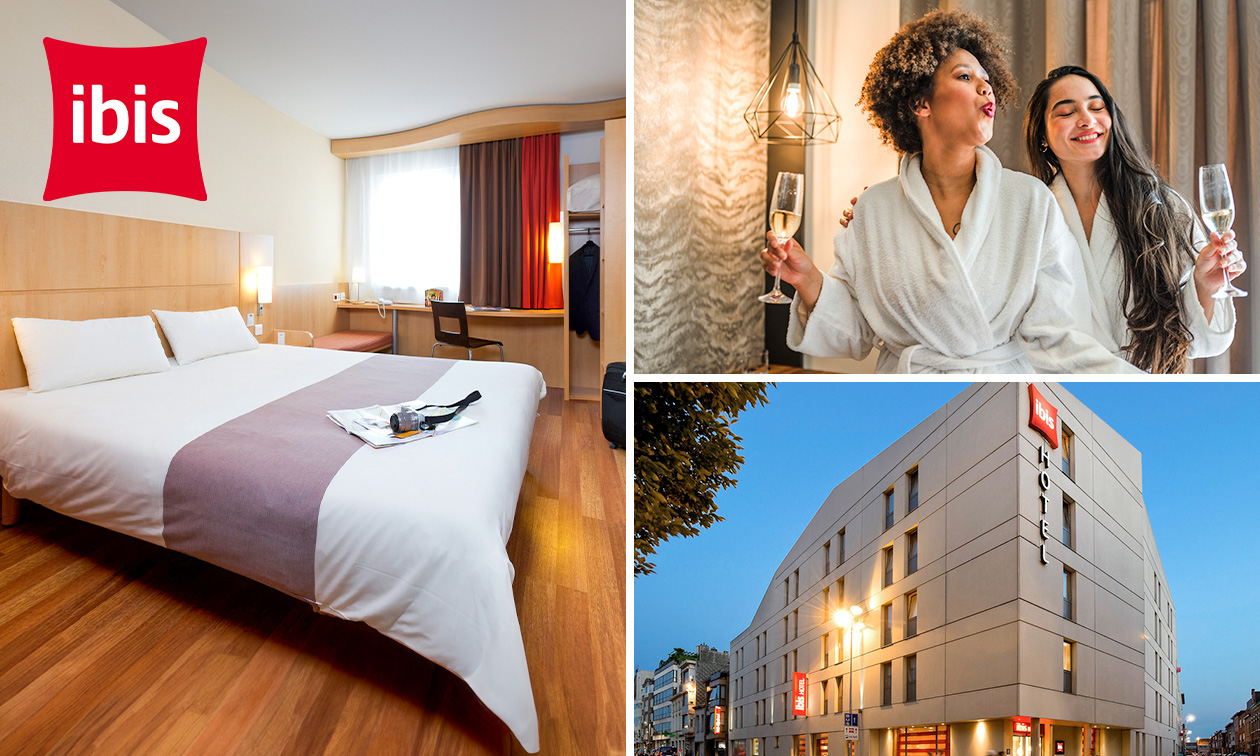 Nuit pour 2 + petit-déjeuner + verre de bienvenue à ibis Sint-Niklaas Centrum