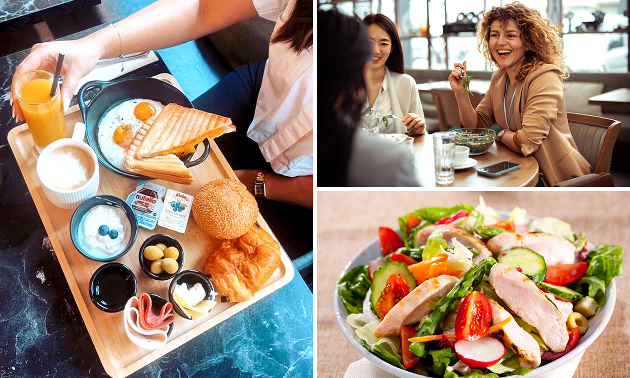 Ontbijt met wereldse smaken of lunch + drankje nabij Brussel