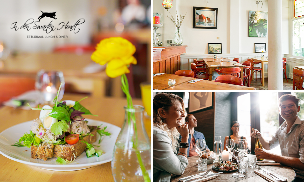 2-gangenlunch à la carte bij In den Swarten Hondt