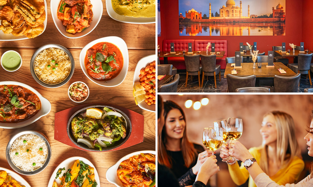 All-You-Can-Eat Indiaas diner bij Indian Taj Mahal Tandoori and Sweets