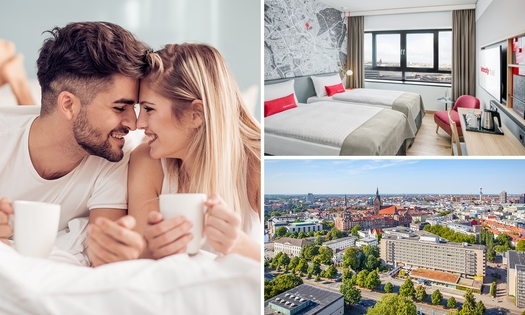 2 nuits pour 2 + petit-déjeuner + check-out tardif et plus au cœur d'Hanovre