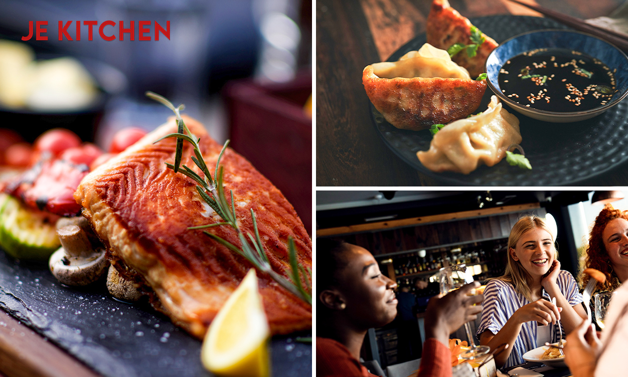 All-You-Can-Eat (2,5 uur) + dessert bij Je Kitchen