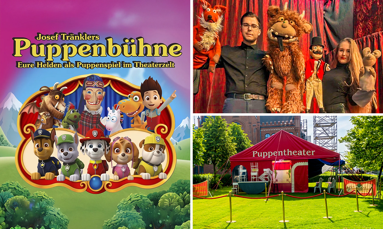 Ticket für Puppentheater-Vorstellung (ca. 60 Minuten)