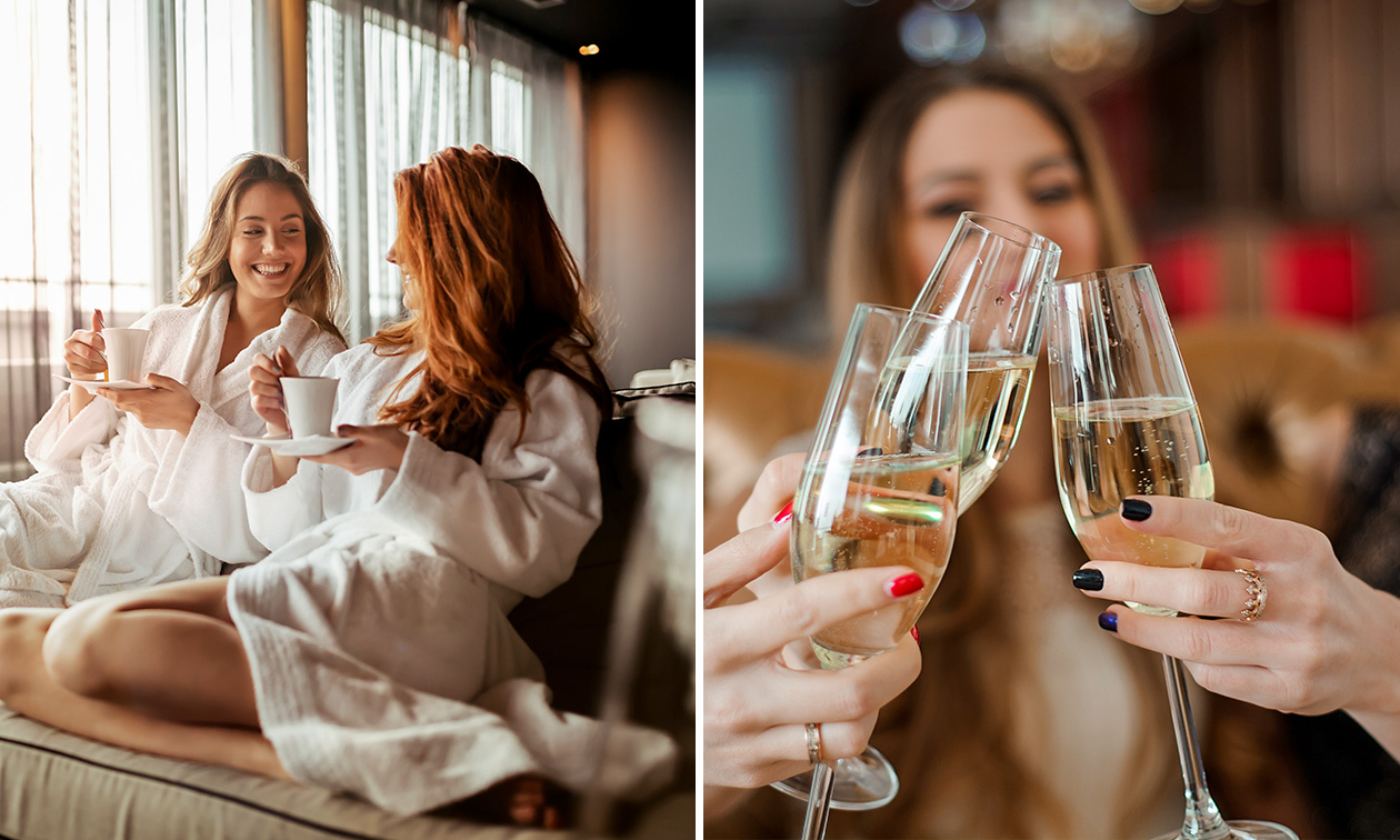 Nuit pour 2 à 6 personnes + bouteille de prosecco + check-out tardif