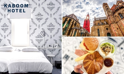 Nuit pour 2 ou 4 + petit-déjeuner au coeur de Maastricht