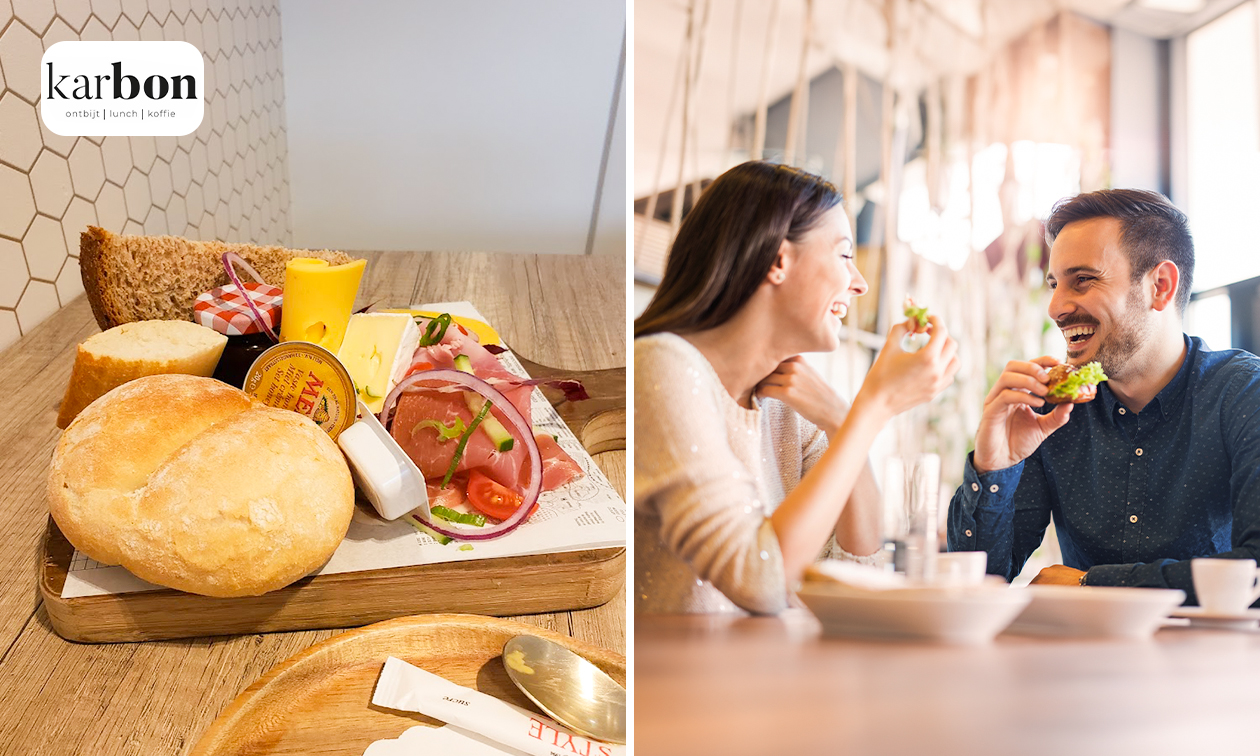 Luxe ontbijt + glas cava