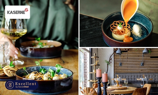 4-gangendiner van de chef + amuse bij KASerne
