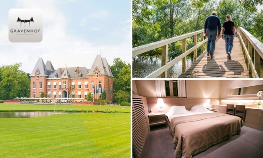 Nuit pour 2 + check-out tardif au Kasteel Gravenhof
