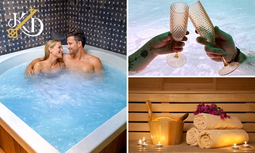 Spa privatif pour 2 (2 ou 3h) + boissons + évtl. planche apéritive et plus à Mouscron