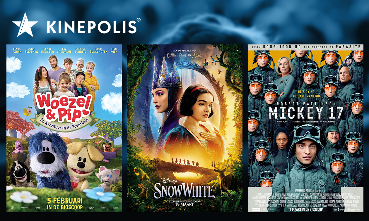 Ticket de cinéma pour Kinepolis