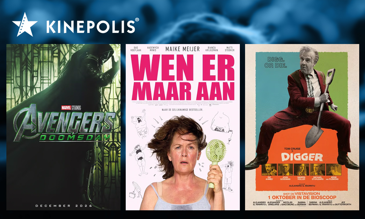 1-persoonsticket + popcorn of familieticket bij Kinepolis Cinerama, Dordrecht of Spijkenisse