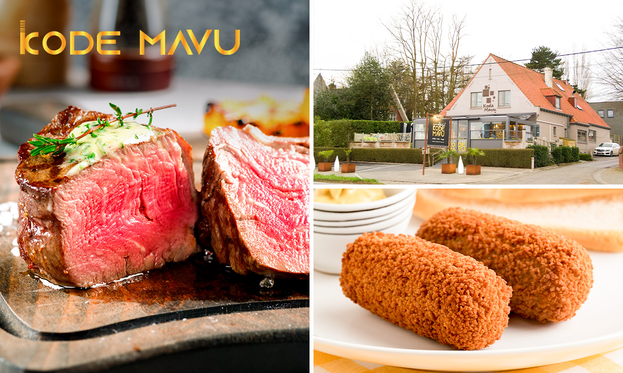 2- of 3-gangen keuzelunch bij Kode Mavu