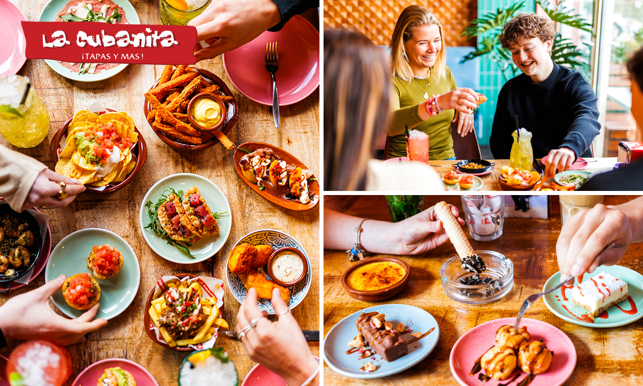 Onbeperkt tapas, drankjes en desserts bij La Cubanita in Eindhoven
