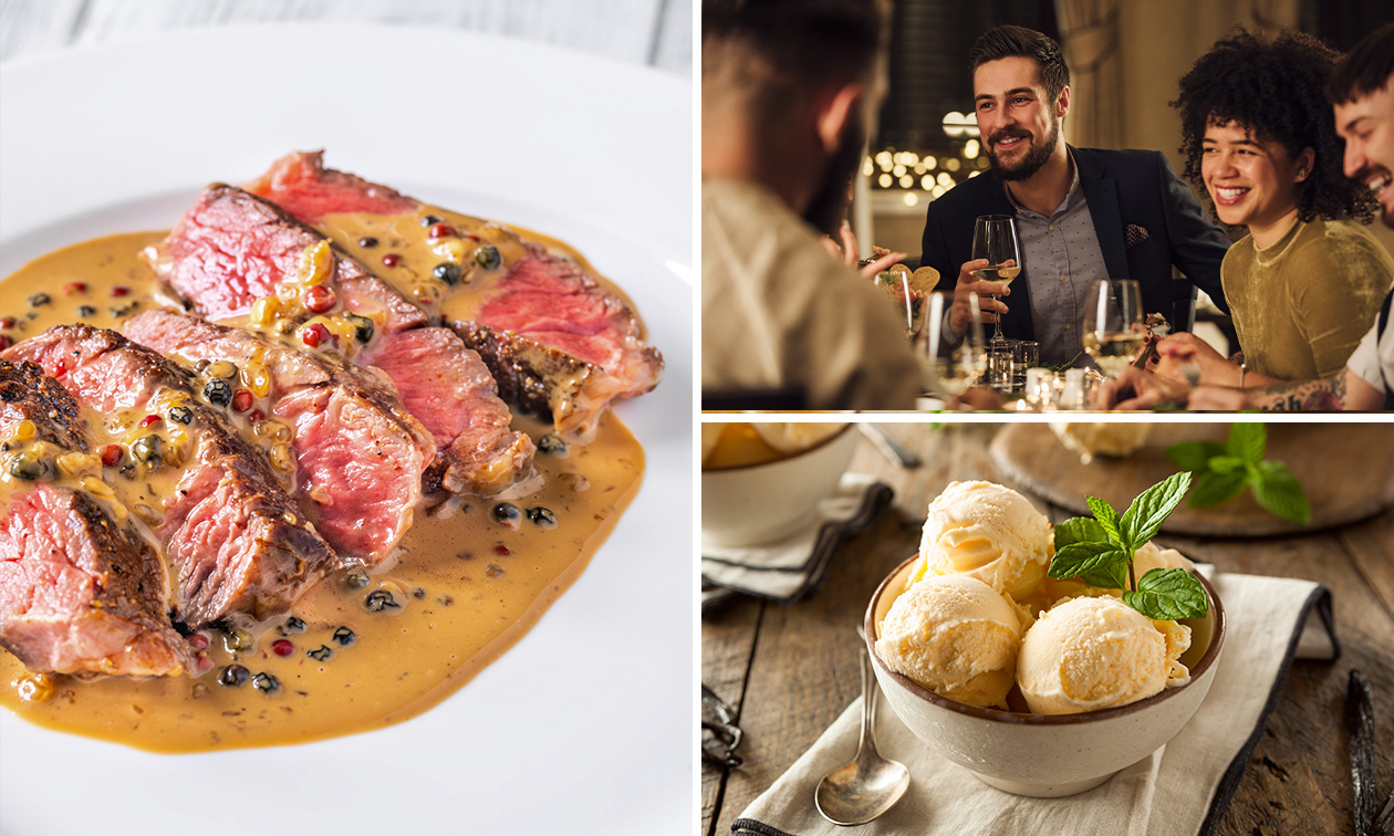 Menu en 2 ou 3 services à la carte à Lille