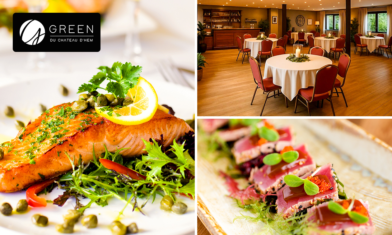 Menu en 2 ou 3 services à la carte près de Lille