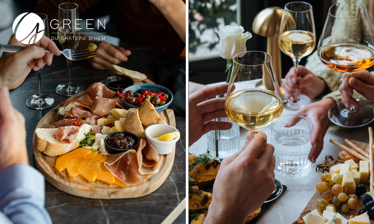 Planche apéritive + boissons pour 2 personnes