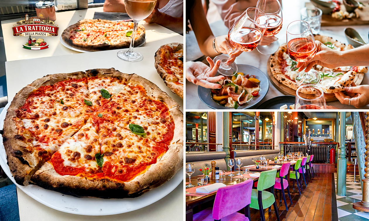 2-gangen pizzalunch of -diner naar keuze