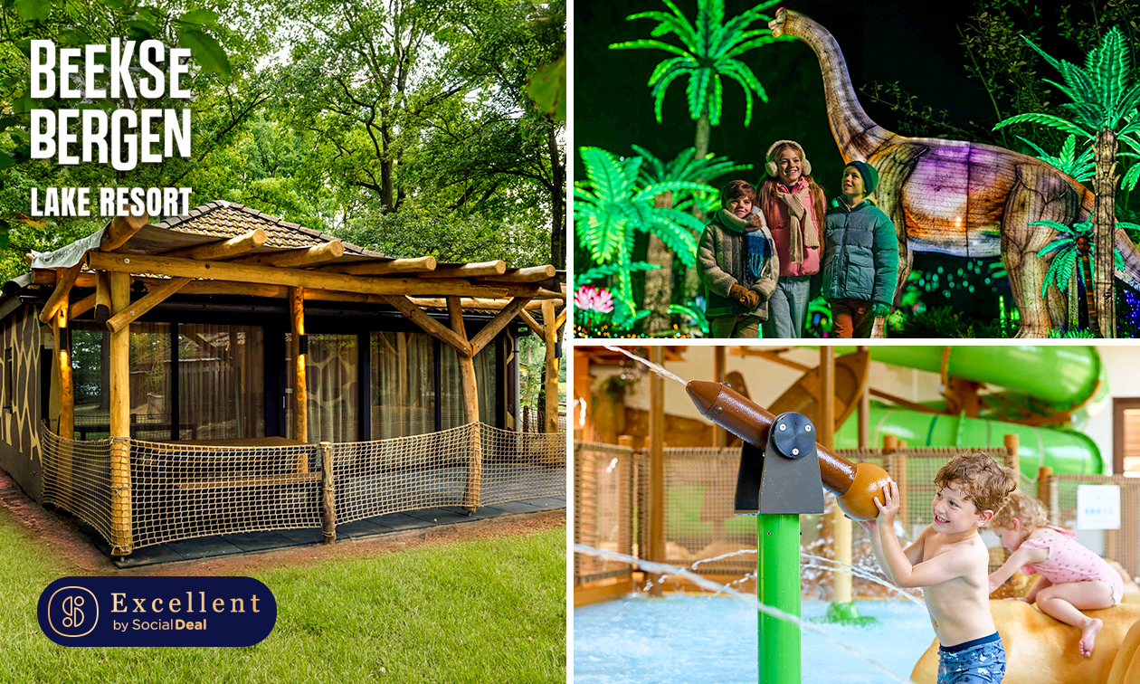 (Long) week-end ou (courte) demi-semaine (3-6 personnes) au Lake Resort Beekse Bergen