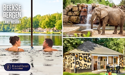 Demi-semaine ou week-end (3 à 6 pers) au Lake Resort Beekse Bergen + entrée au Safaripark