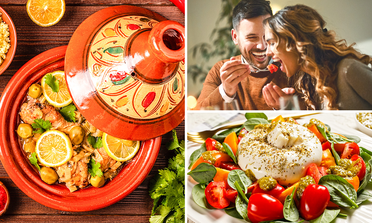 Menu marocain en 3 services à la carte à Uccle