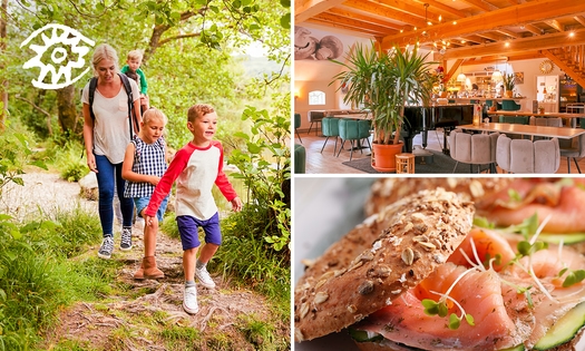 Wandelarrangement incl. warme drank + gebak + 2-gangenlunch bij Landhotel Diever