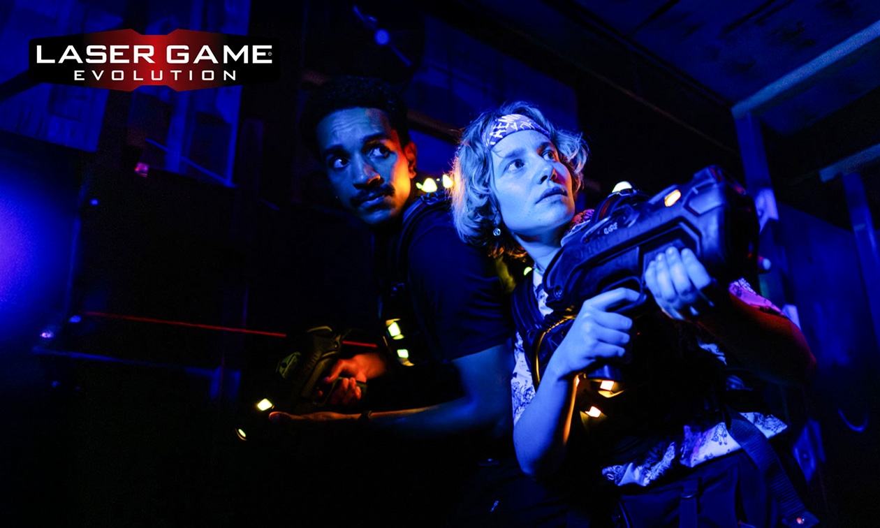 2 ou 3 parties de Laser Game (20 min) près de Charleroi