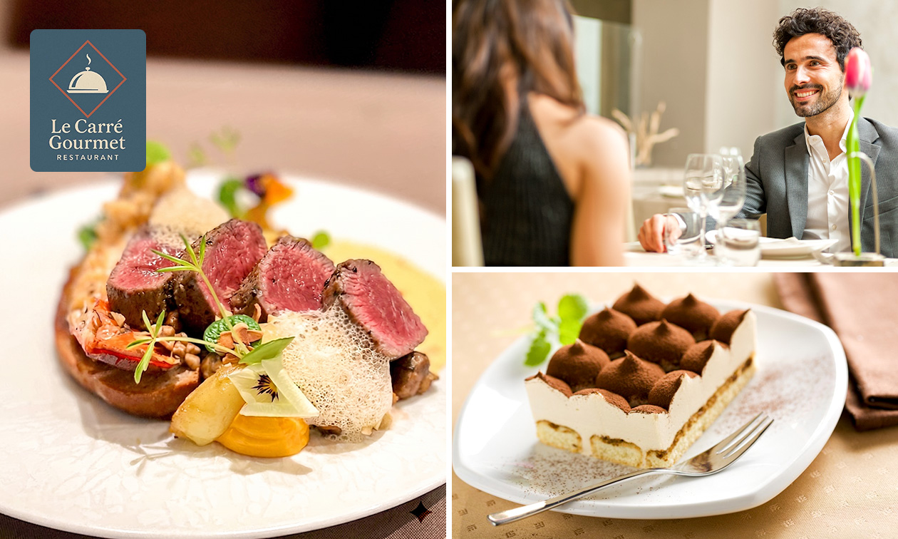Déjeuner en 2 ou 3 services à la carte ou dîner en 2 ou 3 services au choix près de Lille Déjeuner en 2 ou 3 services à la carte ou dîner en 2 ou 3 services au choix près de Lille