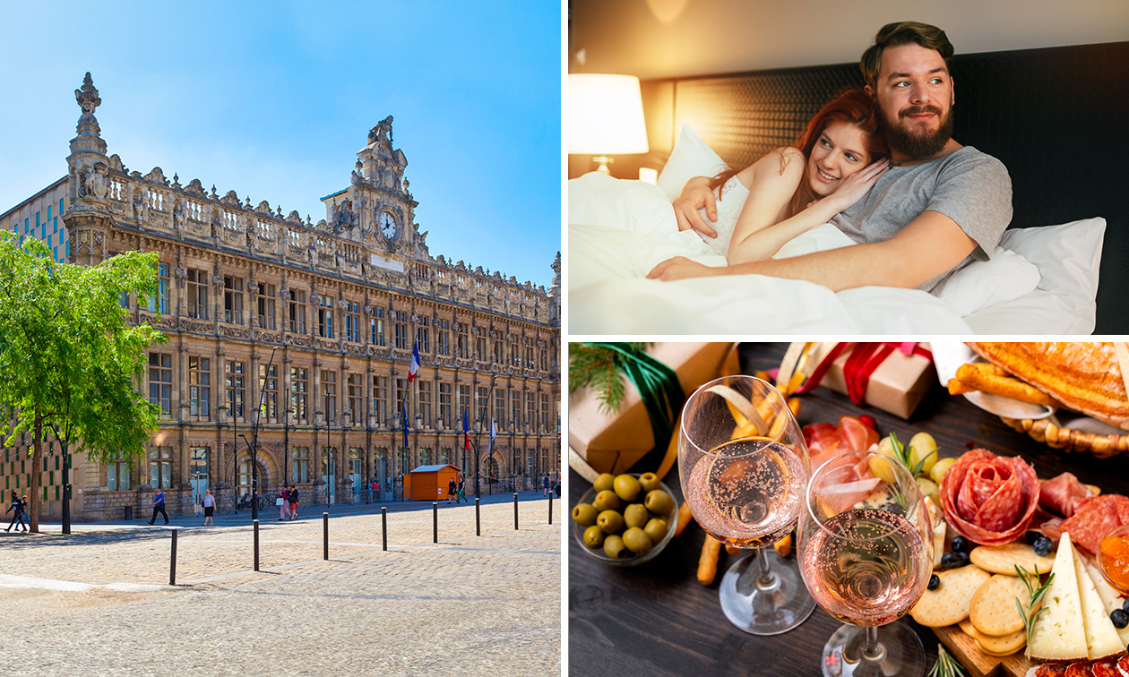 Nuit pour 2 + petit-déjeuner + check-out tardif + verre de bienvenue avec tapas à Valenciennes