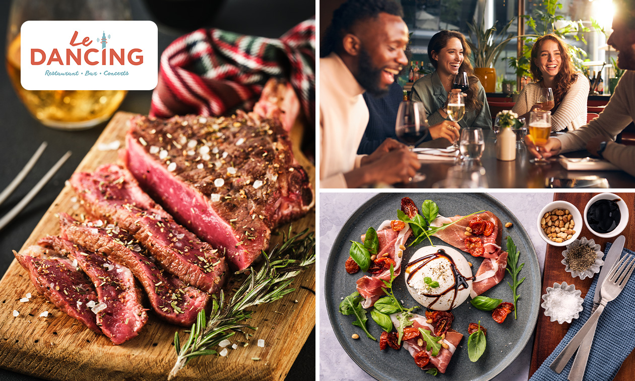 Menu en 2 ou 3 services à la carte à proximité de Lille