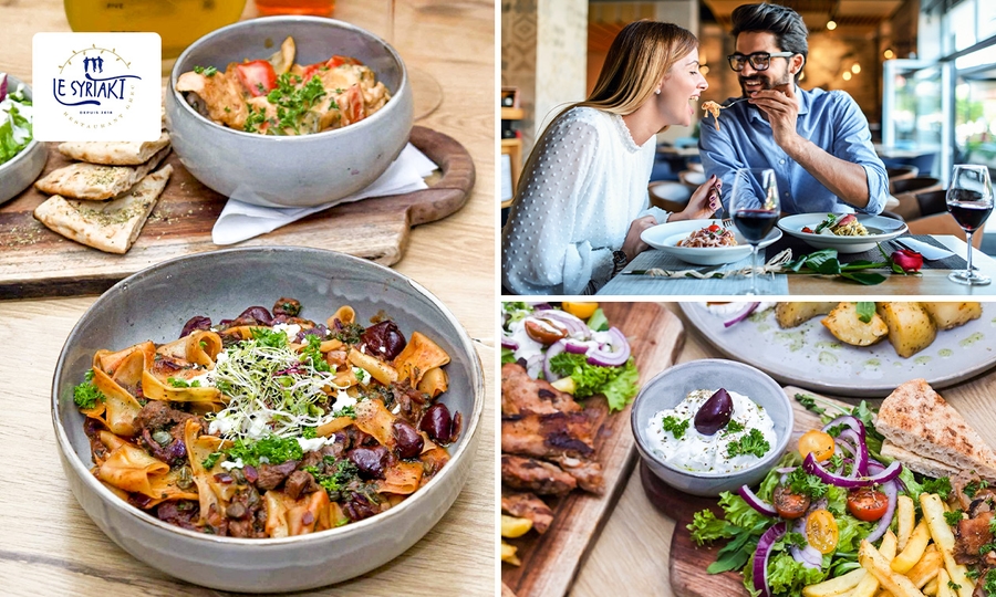 Menu grec en 2 ou 3 services à la carte à Wavre