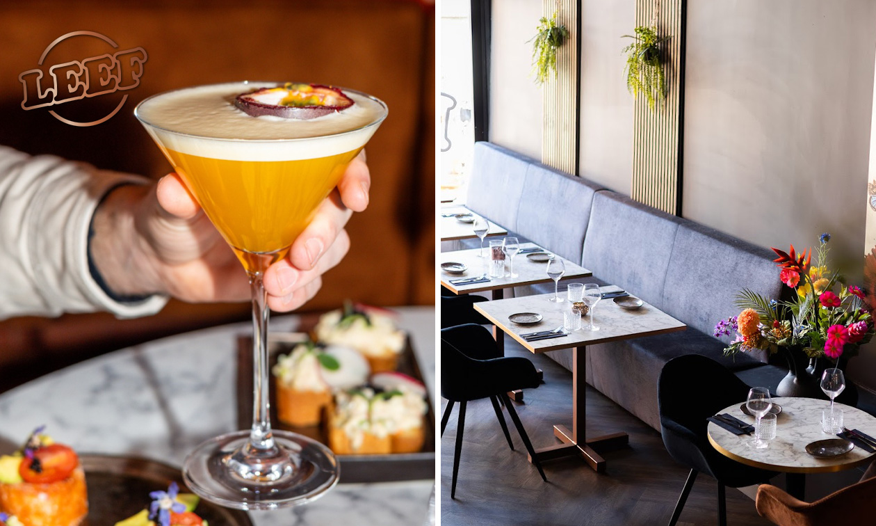 2 cocktails naar keuze bij LEEF Restaurant 2 cocktails naar keuze bij LEEF Restaurant