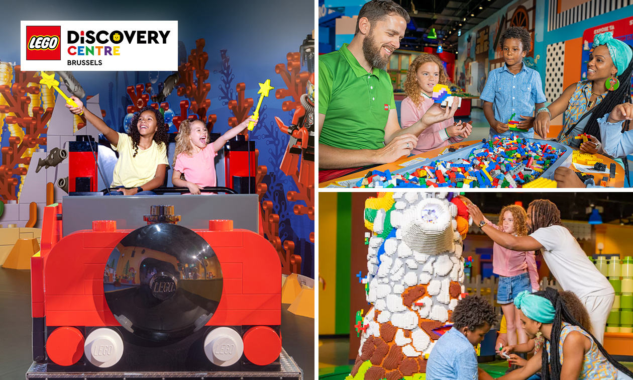 Entrée au LEGO® Discovery Centre Brussels