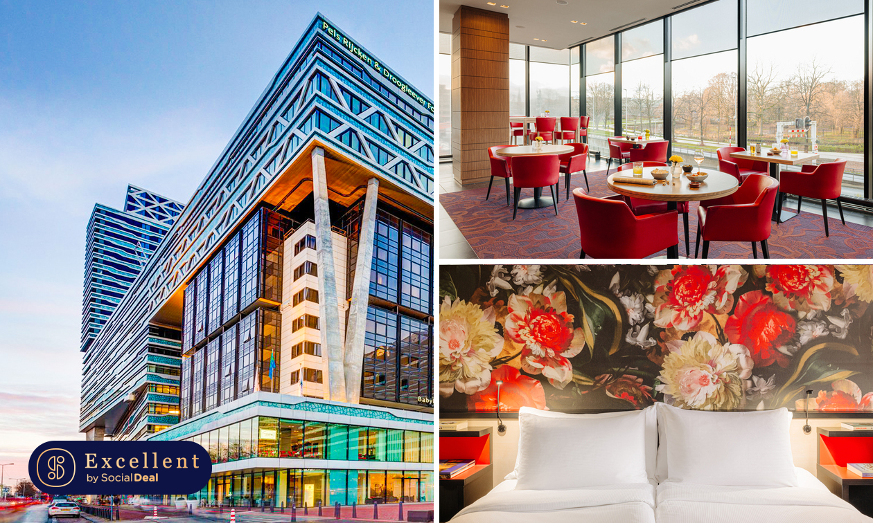 Nuit pour 2 + petit-déjeuner + check-out tardif à La Haye