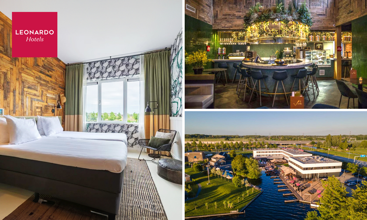 Nuit pour 2 + petit-déjeuner + parking à Vinkeveen